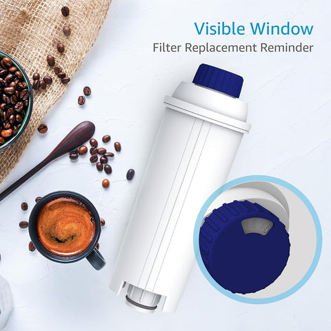 Pre-soak step visualization ensures proper rinsing before placement in your De'Longhi