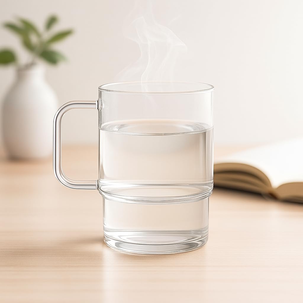 Aquach dishwasher- and microwave-safe mugs for easy daily care.