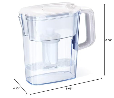 AQUAPHOR pitcher dishwasher-safe components for easy cleaning.
