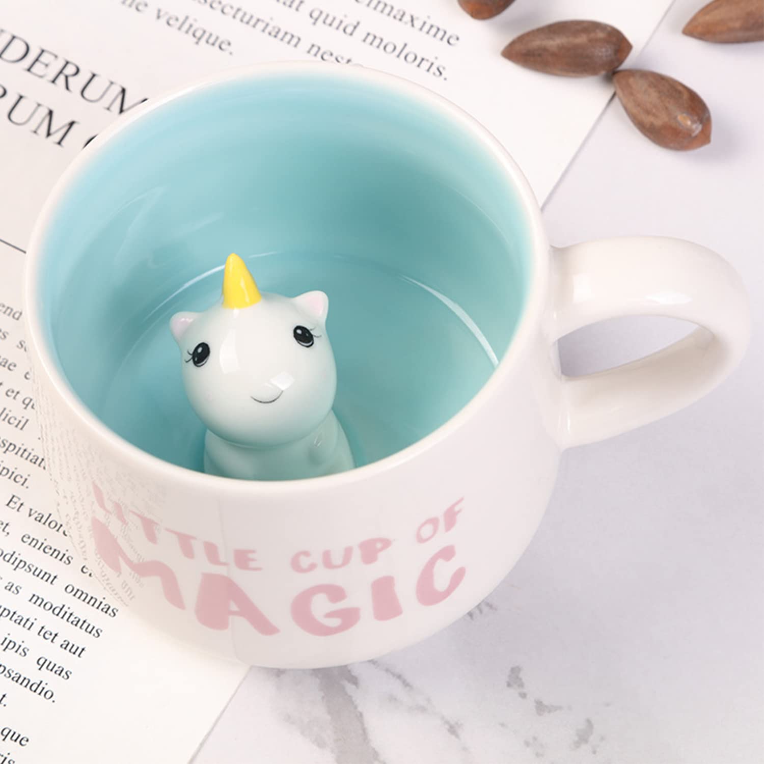 Arawat 3D animal design mug offering playful style and comfortable grip.
