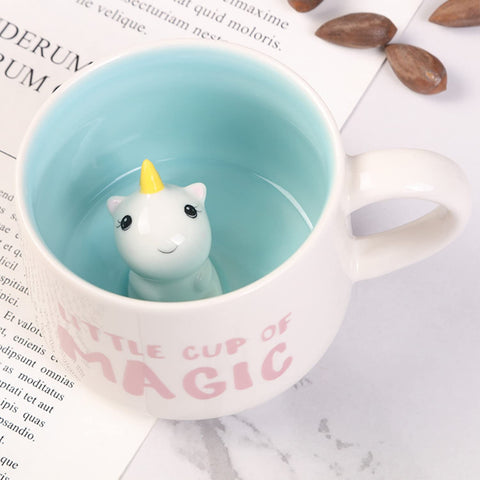 Arawat 3D animal design mug offering playful style and comfortable grip.