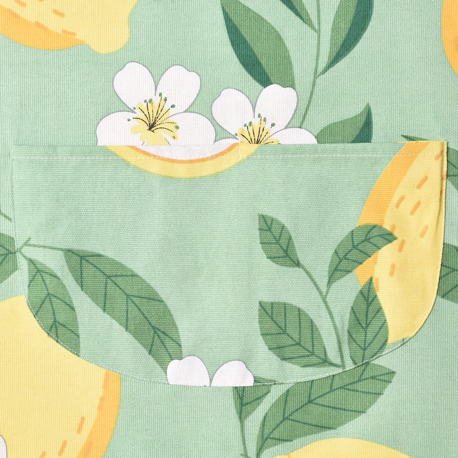 Large bib coverage of ARBINSON apron shields clothing from spills and splatters.
