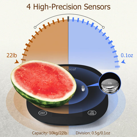 Arboleaf app sync shows nutrition data and Apple Health integration.