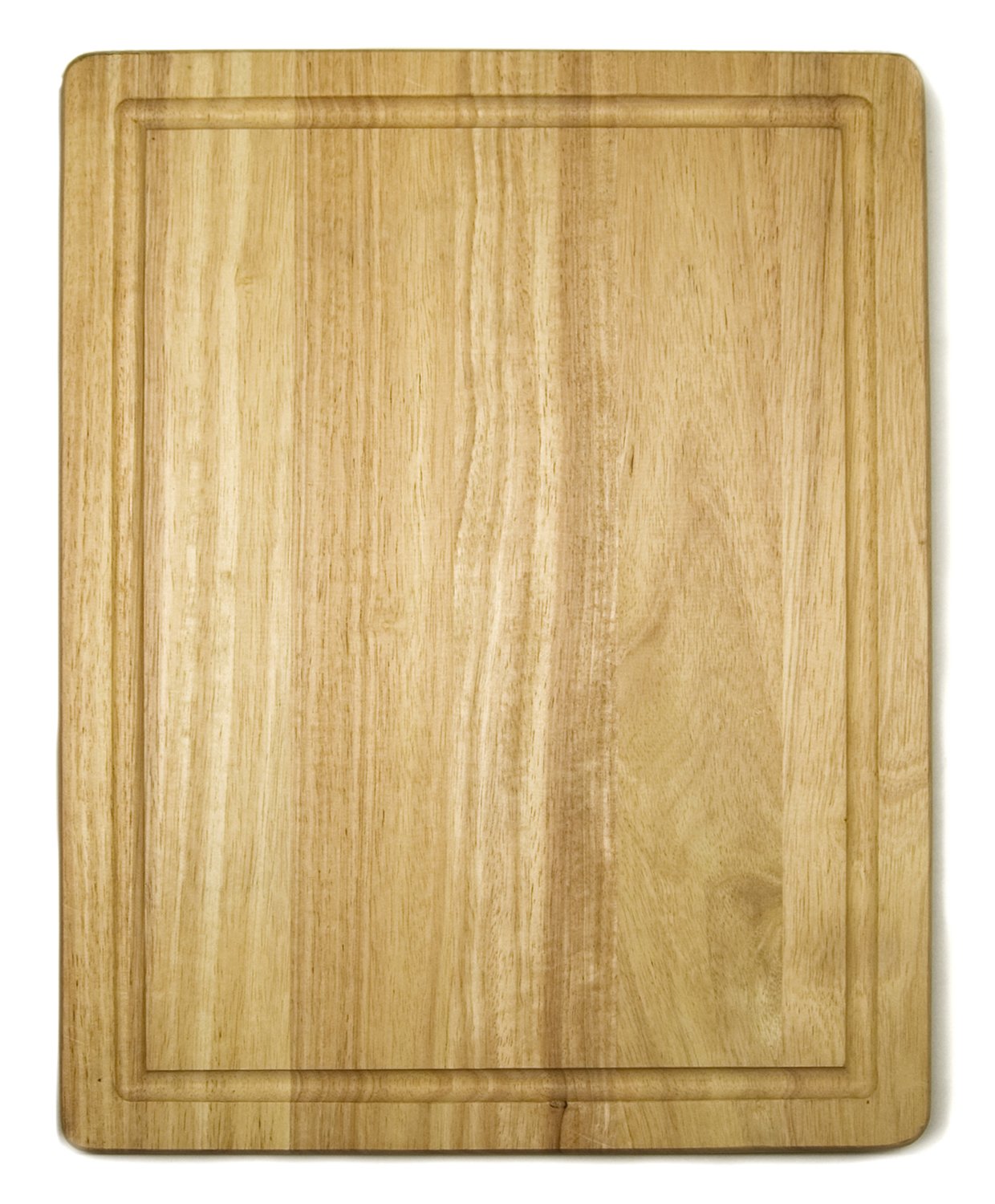 Architec Gripperwood cutting board top view, sturdy hardwood for reliable prep.