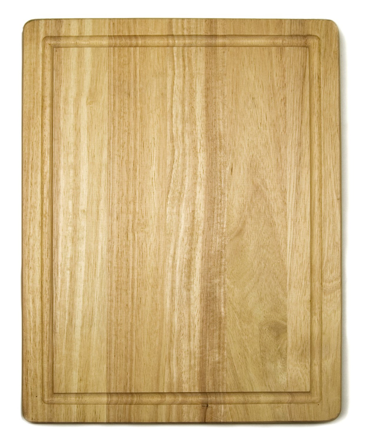 Architec Gripperwood cutting board top view, sturdy hardwood for reliable prep.