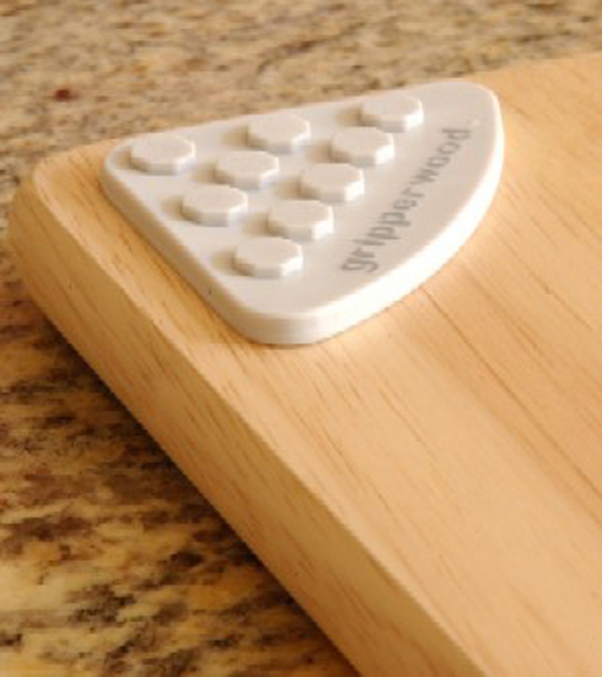 Architec Gripperwood corner cushions visible, providing slip-resistant counter grip.