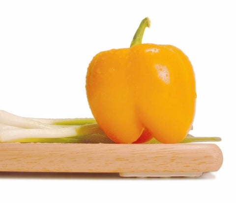 Architec Gripperwood with juice groove catches liquids, protecting surfaces.