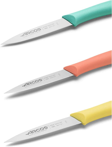 Arcos Nova paring knife blue handle for delicate tasks