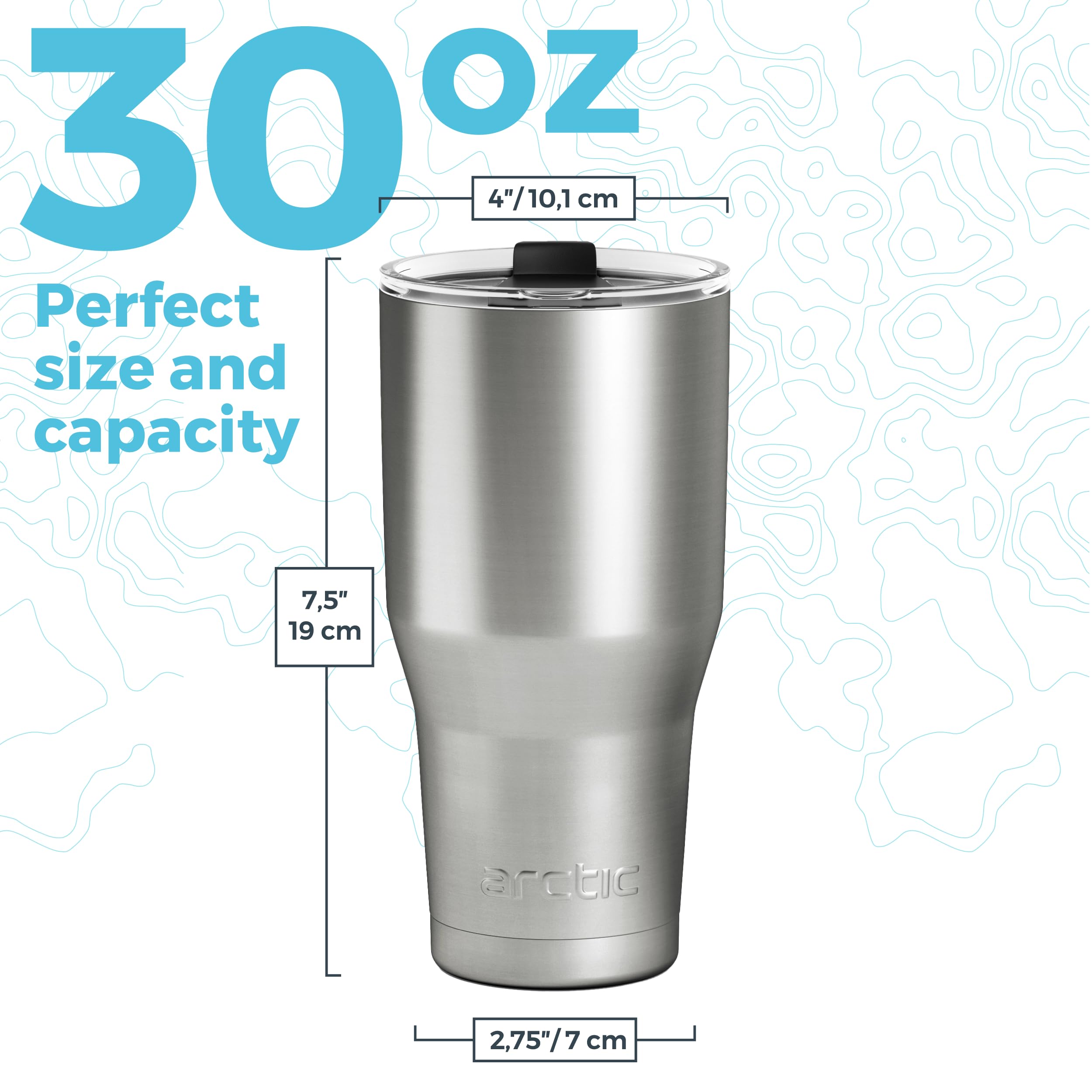 Arctic Tumblers cleaner included supports easy maintenance