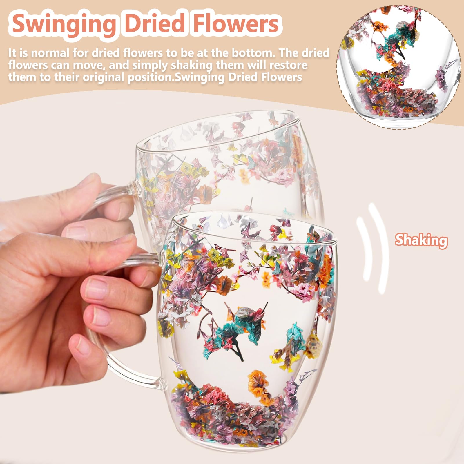 Arefen handmade glass cup adds artisanal charm to daily rituals.