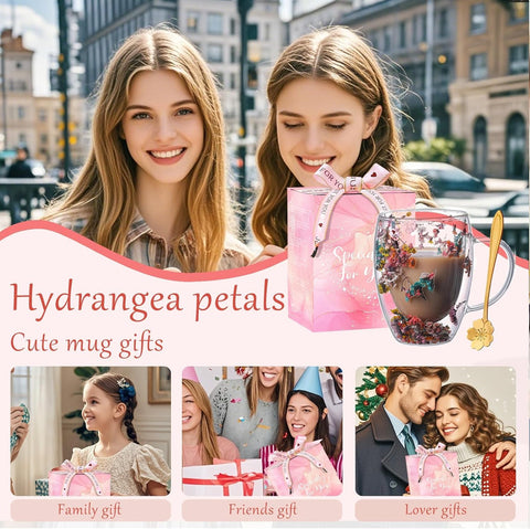 Arefen delicate dried flowers swing for a playful visual in every pour.
