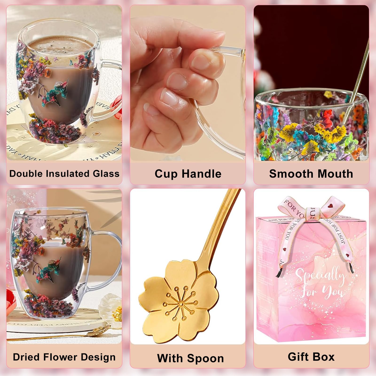 Arefen borosilicate glass withstands high temperatures for safe hot beverages.