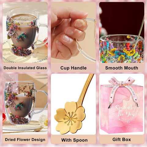 Arefen borosilicate glass withstands high temperatures for safe hot beverages.