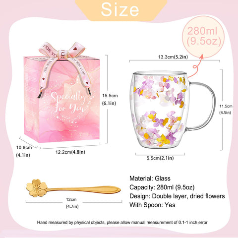Arefen handmade glass mug features a sturdy handle design.