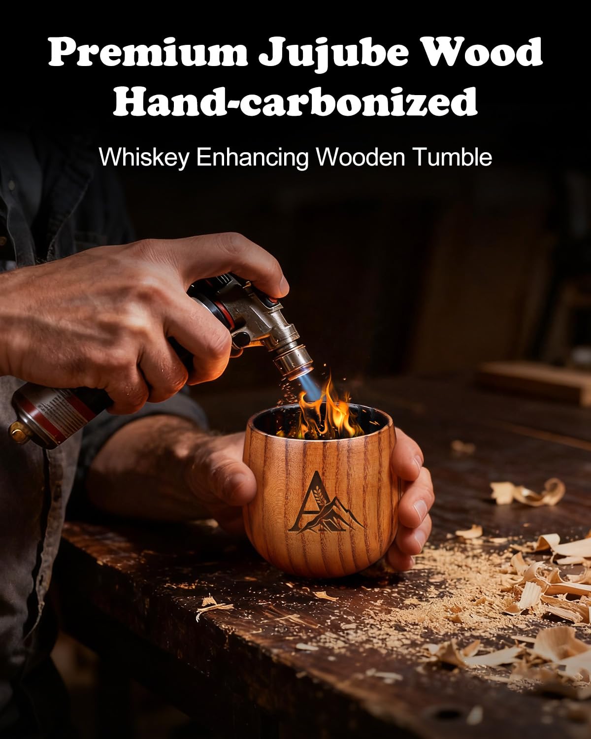 Argefkeen jujube wood design evokes traditional aging for malt whiskey pairing.
