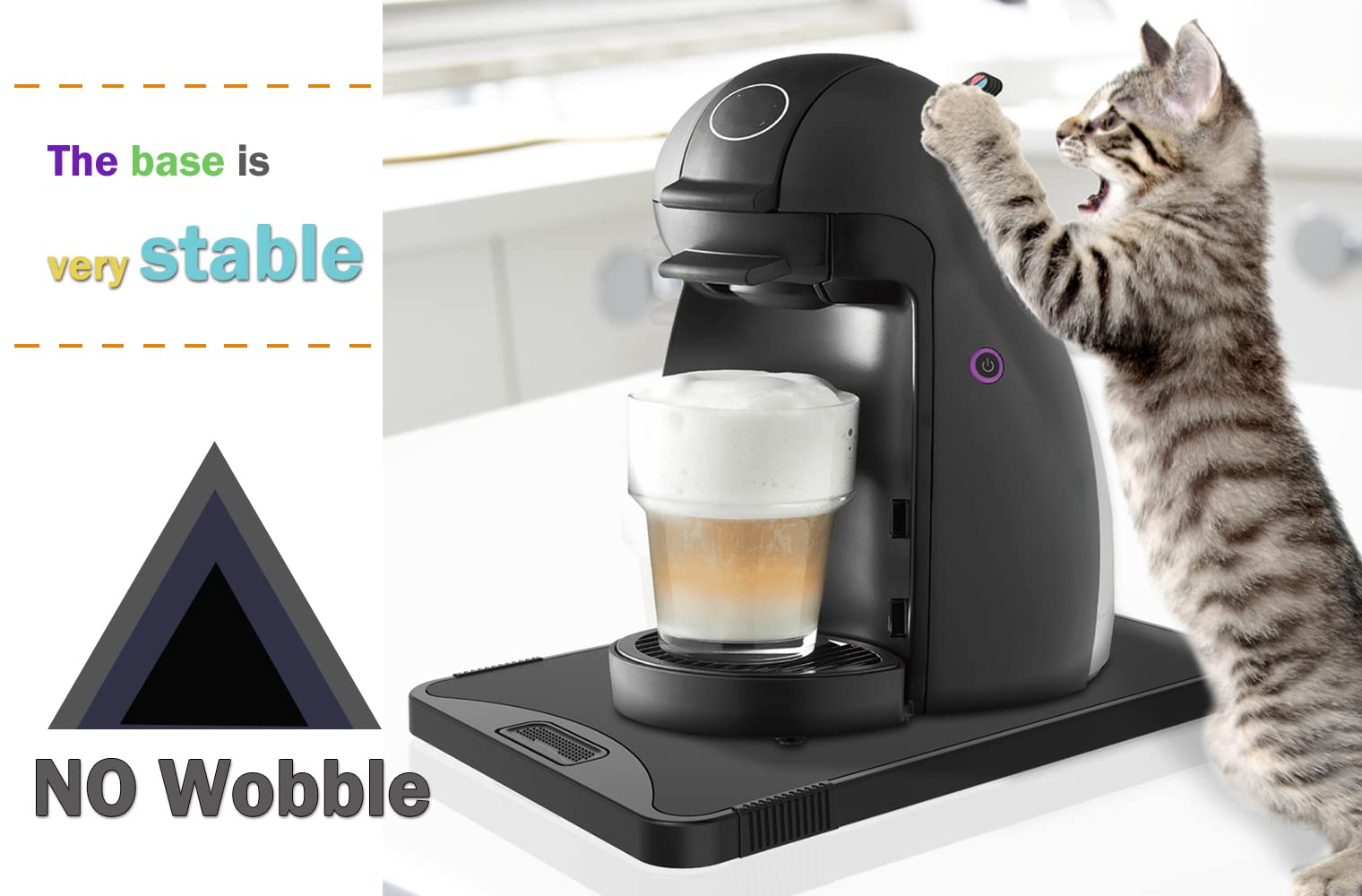 ARGOMAX sliding tray reduces countertop clutter during daily kitchen tasks