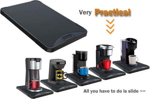 ARGOMAX easy access tray invites quick brew and prep without mess