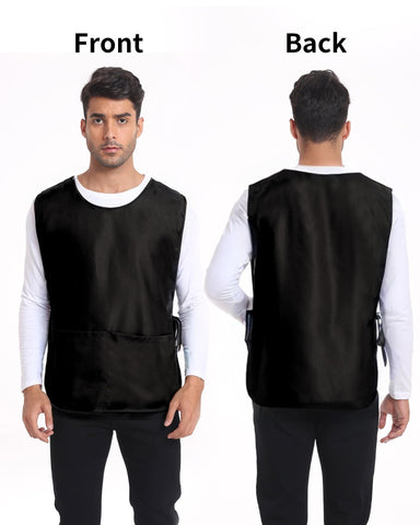 Argstar cobbler apron adjustable ties detail for comfortable, customizable fit.