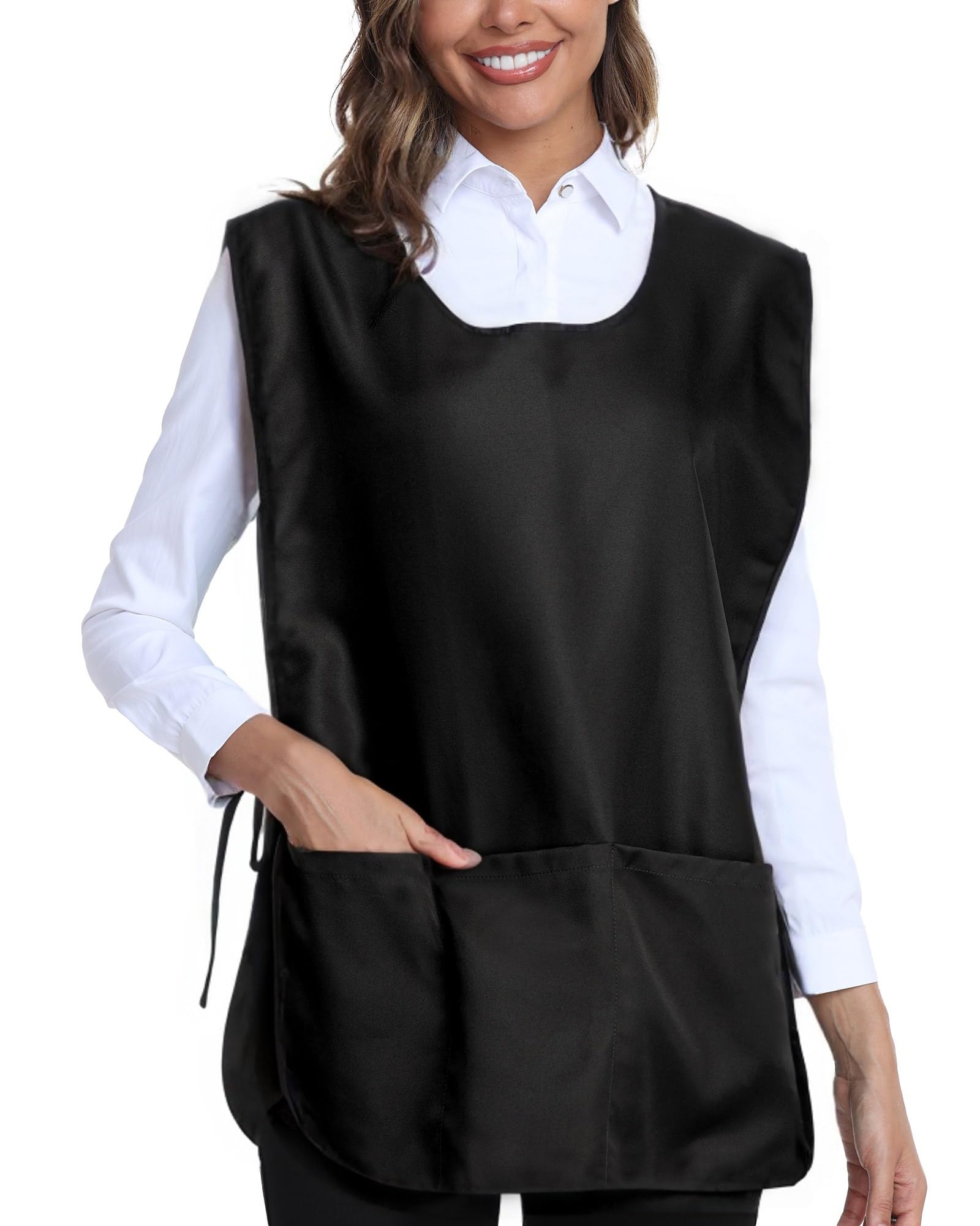 Argstar waterproof cobbler apron front view, highlighting unisex fit and practical design.