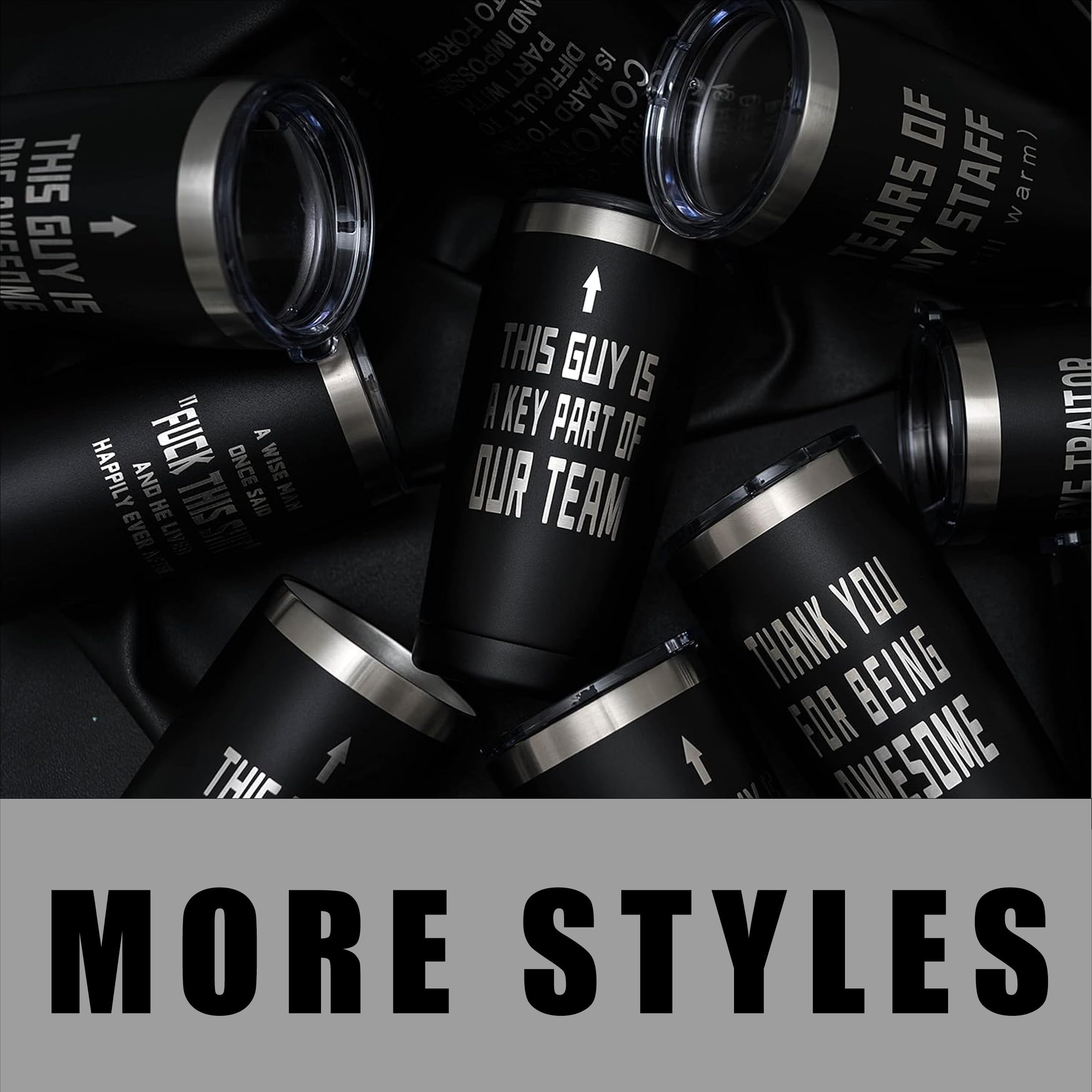 ARIABLE Christmas gift for men, a practical yet humorous 20oz tumbler.