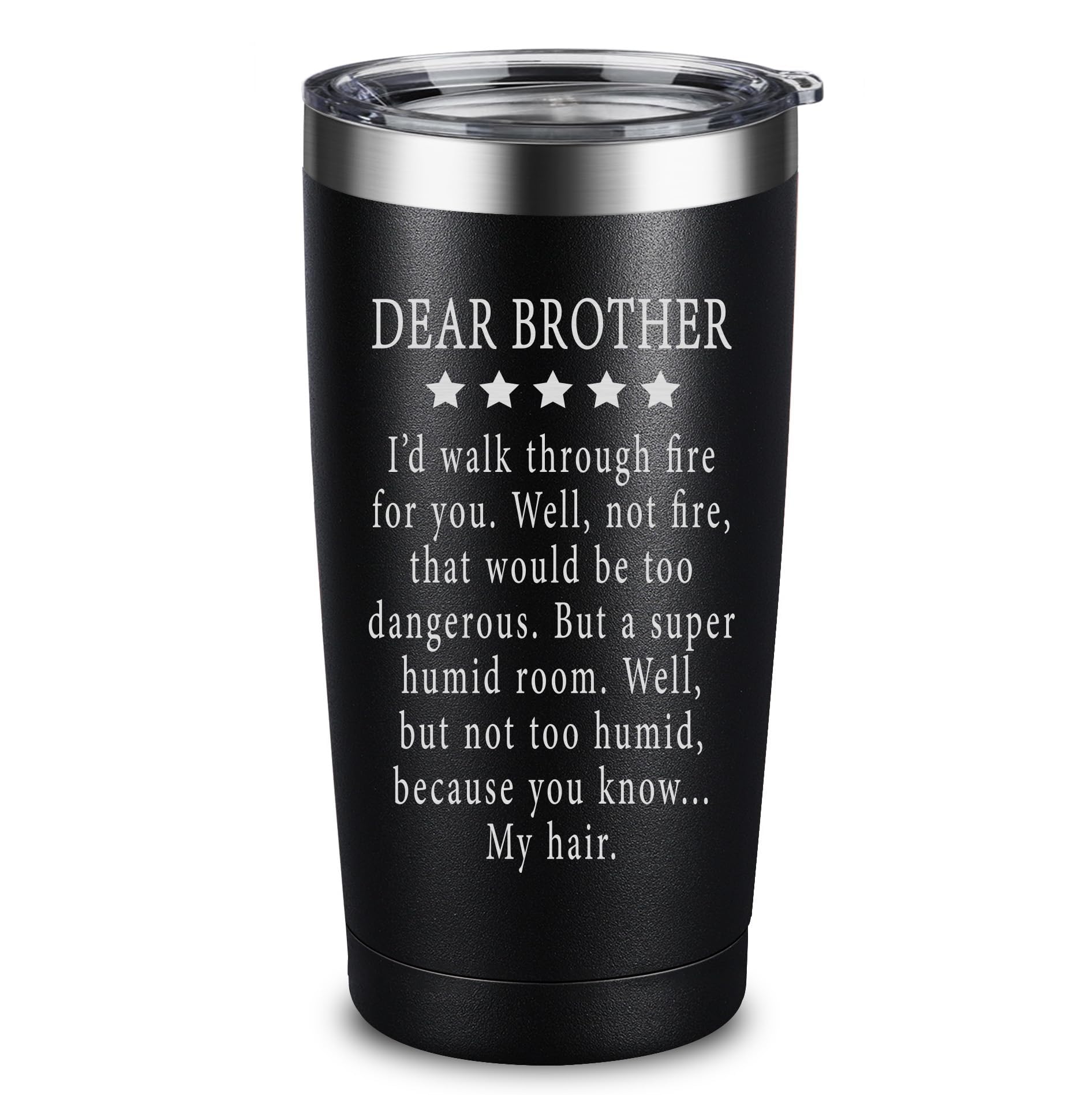ARIABLE engraved tumbler design on a sleek black 20oz mug for gifting.