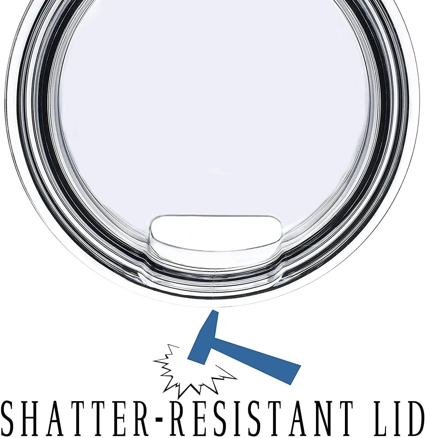 ARIABLE Tears of My Staff tumbler closeup material, showing high-grade stainless steel