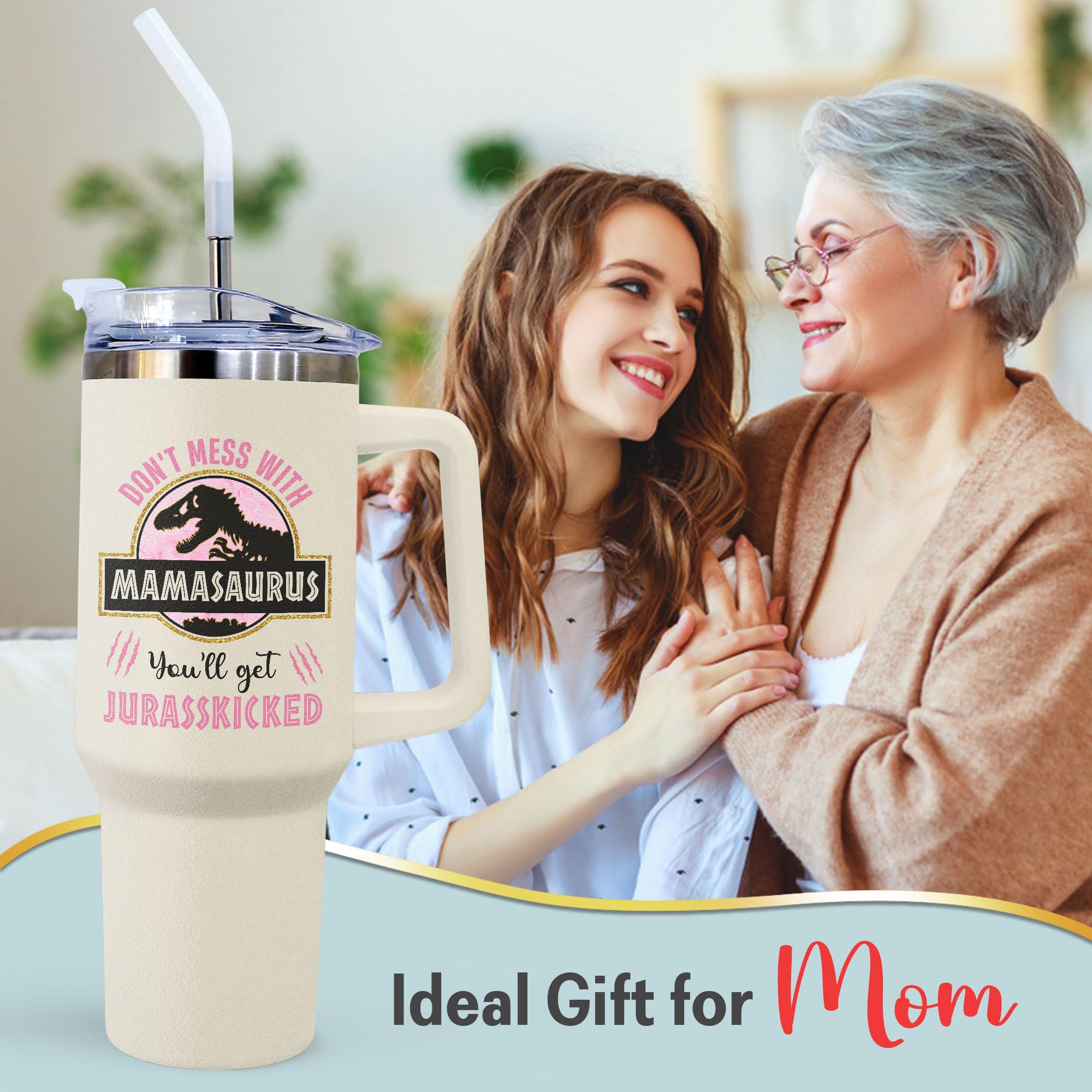 ARINIM christmas gift tumbler for mom brightens holiday moments.