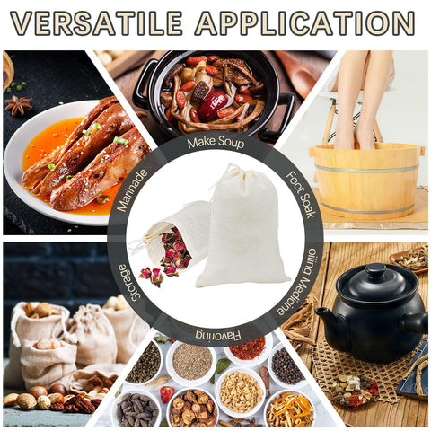 ARKBAODAN multiuse storage bag keeps crafts and spices tidy.