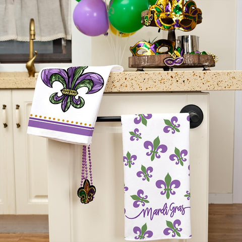 ARKENY dish towel 18x26 inch size ideal for drying dishes in any kitchen.