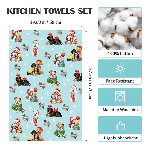 Arquiel two-pack tea towels ready to refresh kitchen styling and gifting.