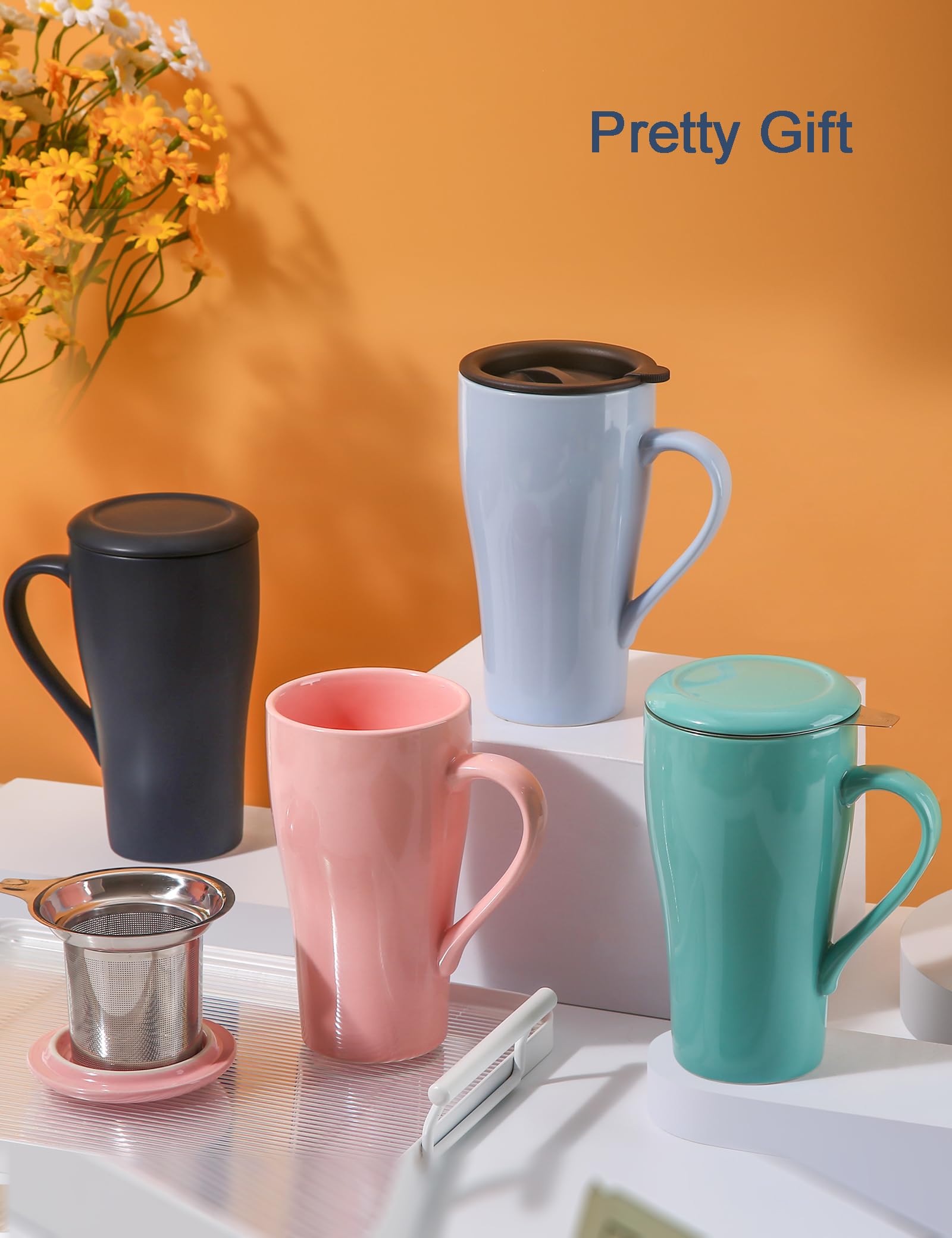 ARRADEN sturdy gift packaging protects mug during shipping