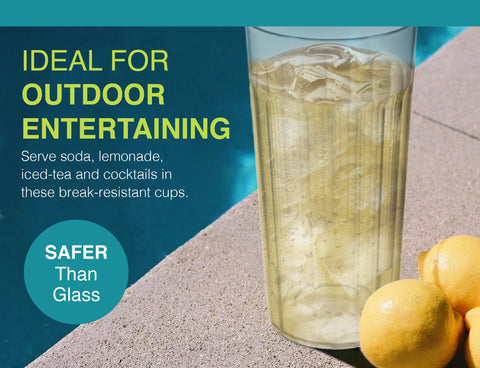 Arrow Home Products break-resistant plastic tumbler for kids and outdoor adventures.