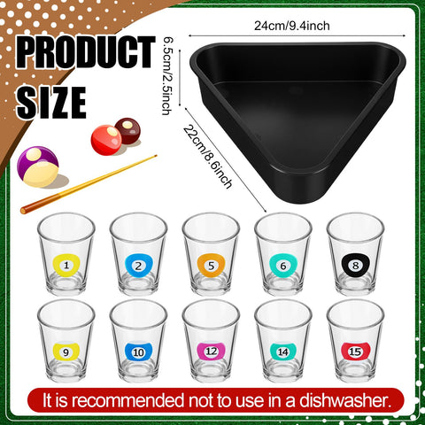 Arrowbash triangular rack tray keeps glasses neatly displayed and ready to serve