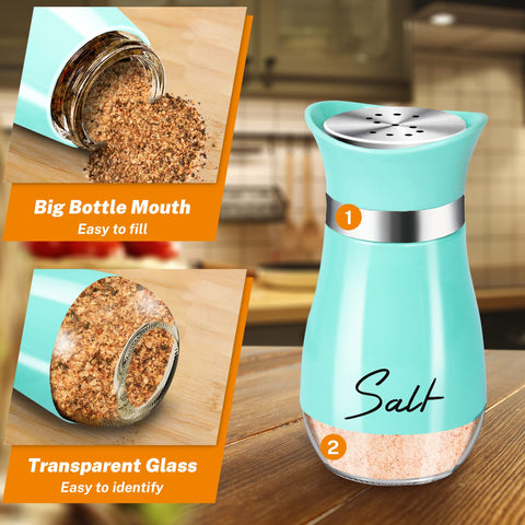 Arrozon refillable design shakers simplify kitchen refills and reduce waste.