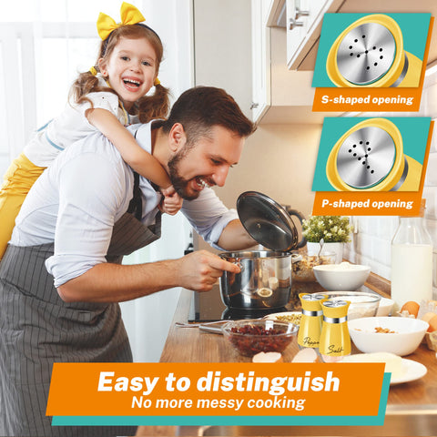 Arrozon shaker lids with 11 holes provide controlled seasoning.