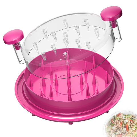 Arshray Chicken Shredder Tool Twist, top view, ergonomic design for easy shredding