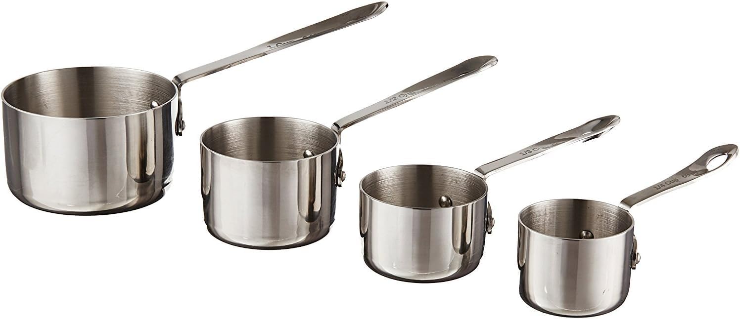 Artaste New Star 43143 stainless steel measuring cups set for precise kitchen prep.