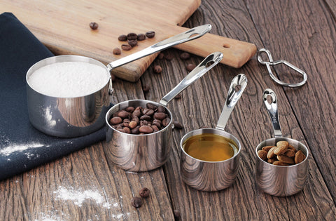 Artaste New Star 43143 cups with wall mount hook keep utensils organized.