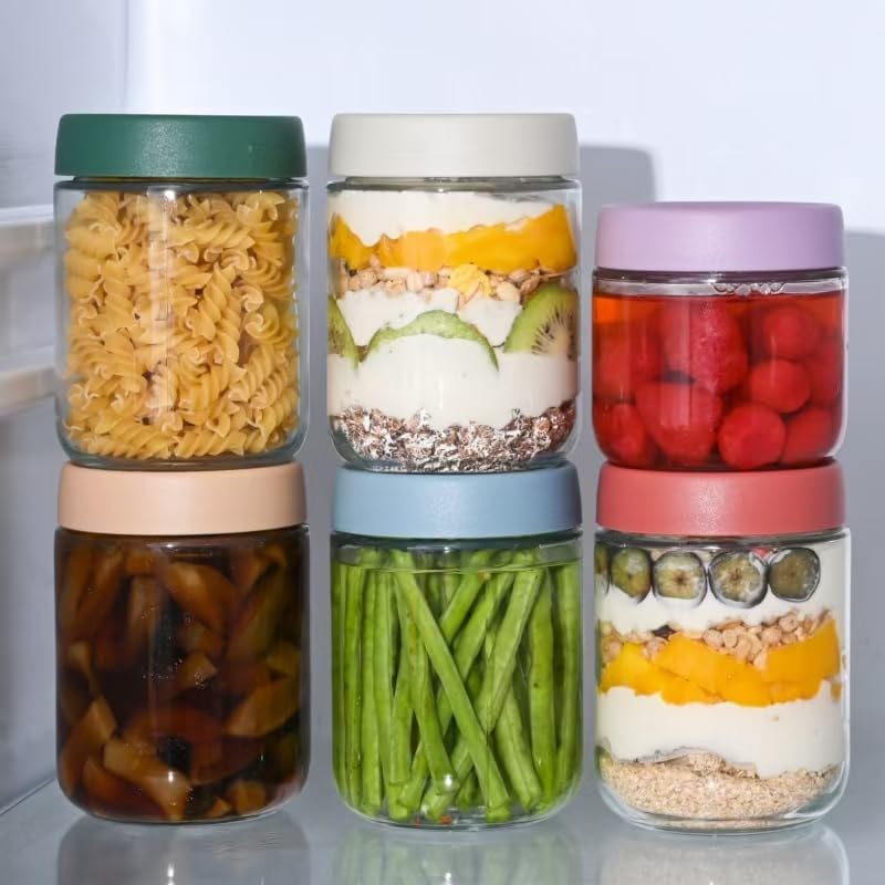 Artcochan yogurt and chia pudding jar ready for on-the-go snacks.
