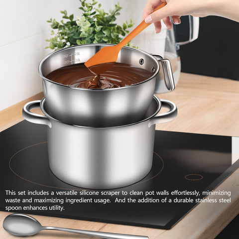 Artcome melting set suitable for butter, chocolate, wax, and more