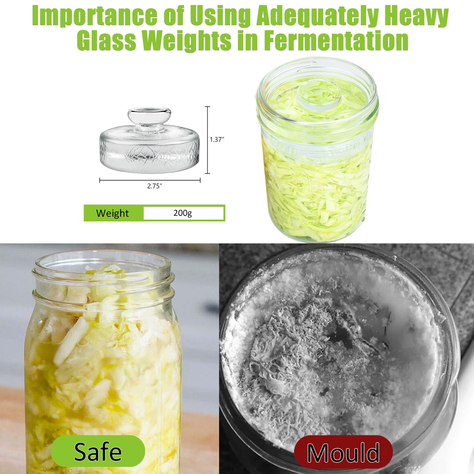 Artcome wide-mouth jar compatibility ensures secure fit across common Mason jars
