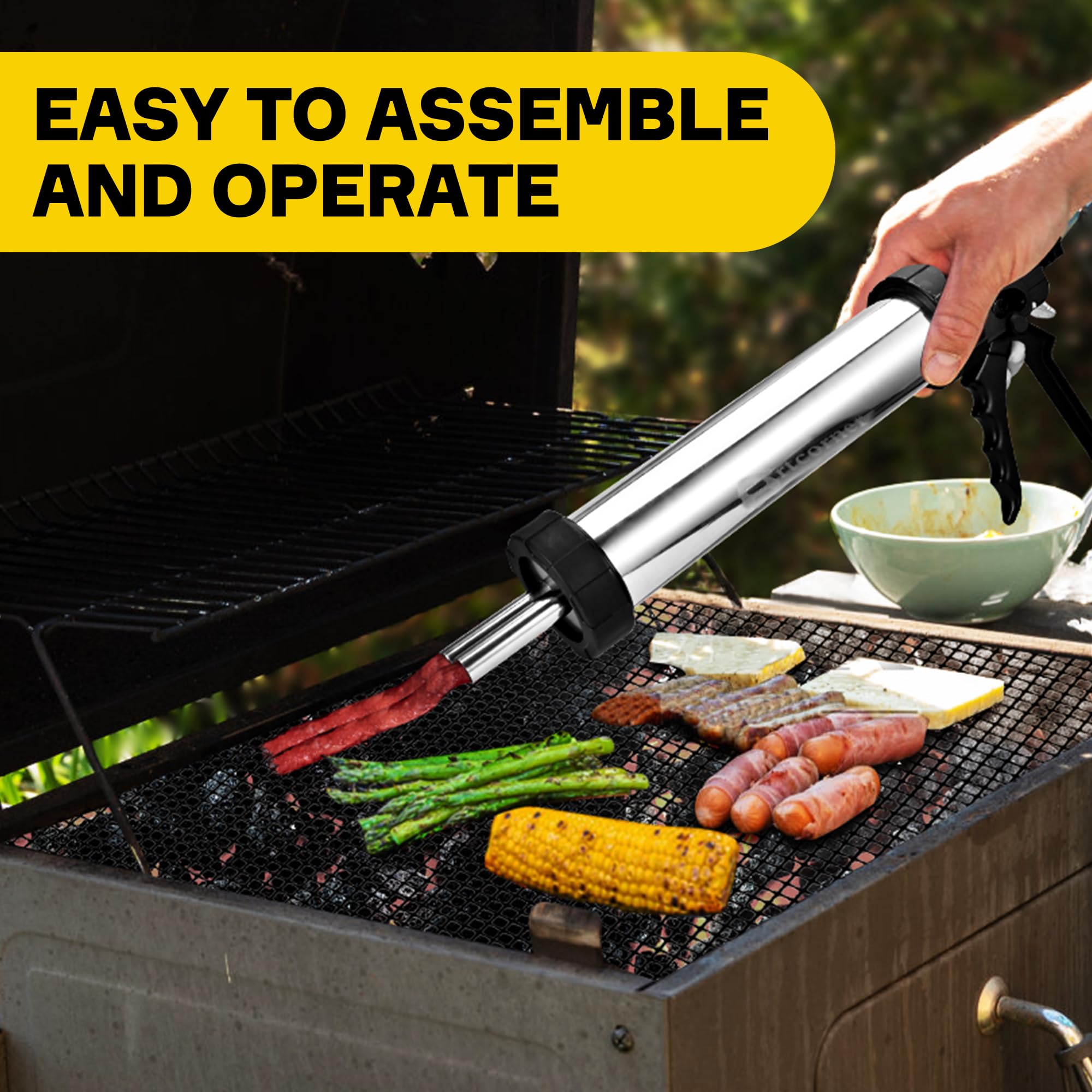 Artcorner jerky gun kit ideal for camping, family gatherings and more
