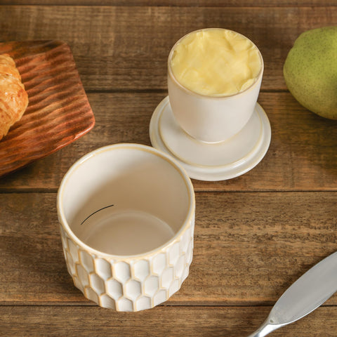 ArteBake butter crock tableware design adds elegance to meals.