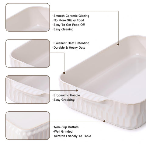 ArteBake 9x13 casserole pan perfect for holiday gatherings.