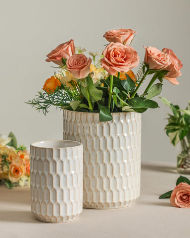 ArteBake utensil holder rustic chic finish adds farmhouse charm while staying modern and durable.