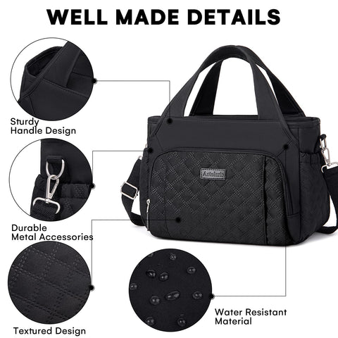 Artelaris lunch bag back pocket stores cards and keys
