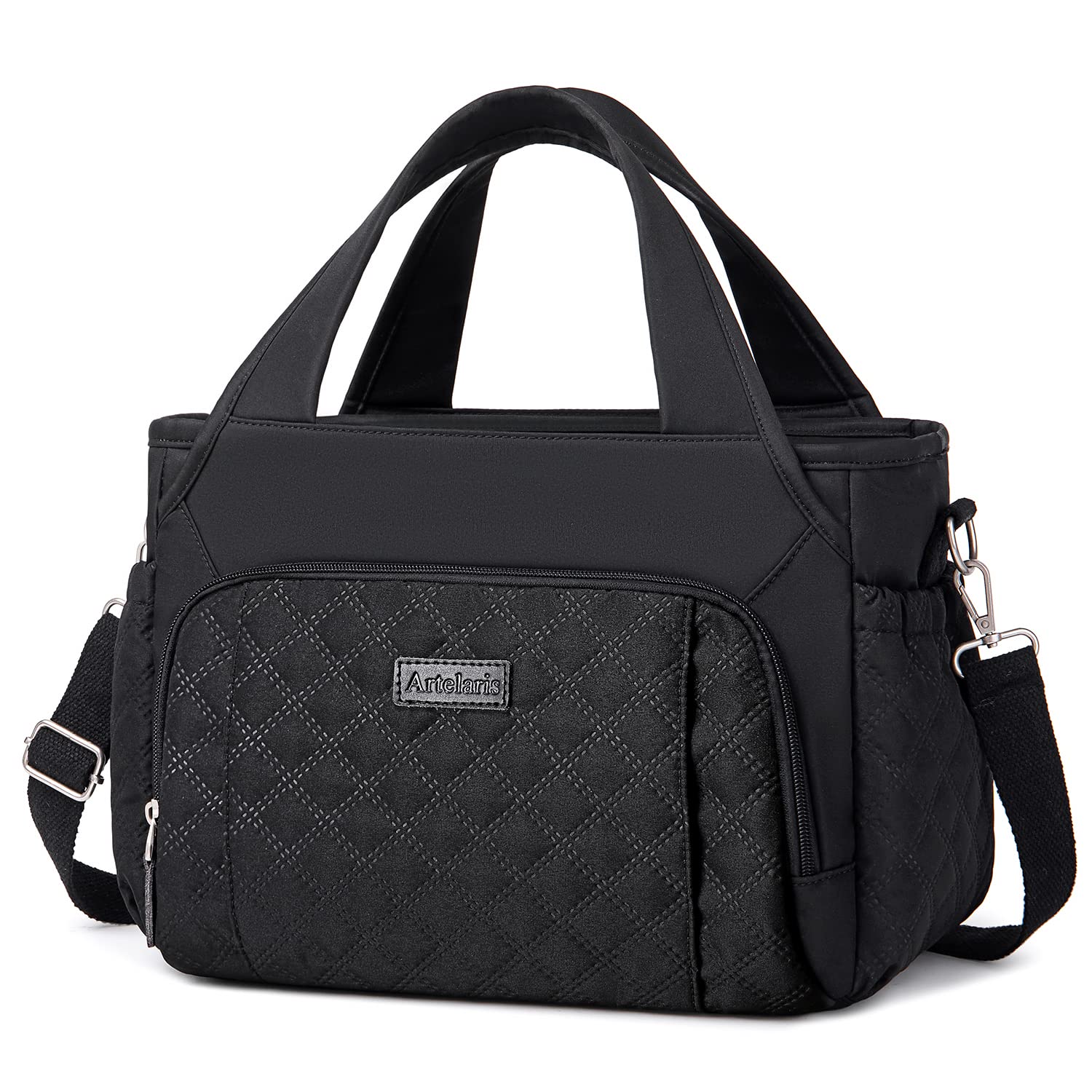 Artelaris insulated lunch bag main compartment keeps meals organized for daily use