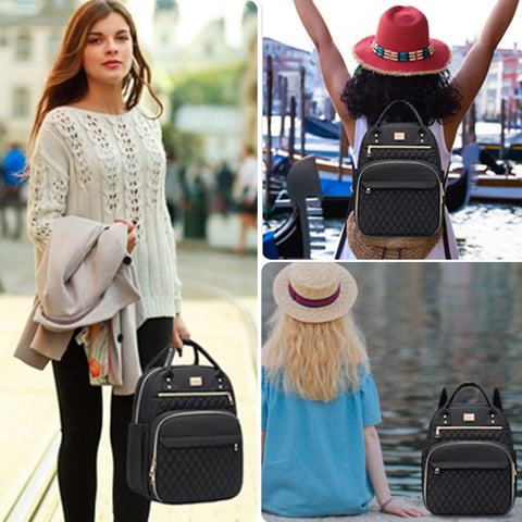 Artelaris lunch backpack water bottle pocket supports hydration during commutes and outings.