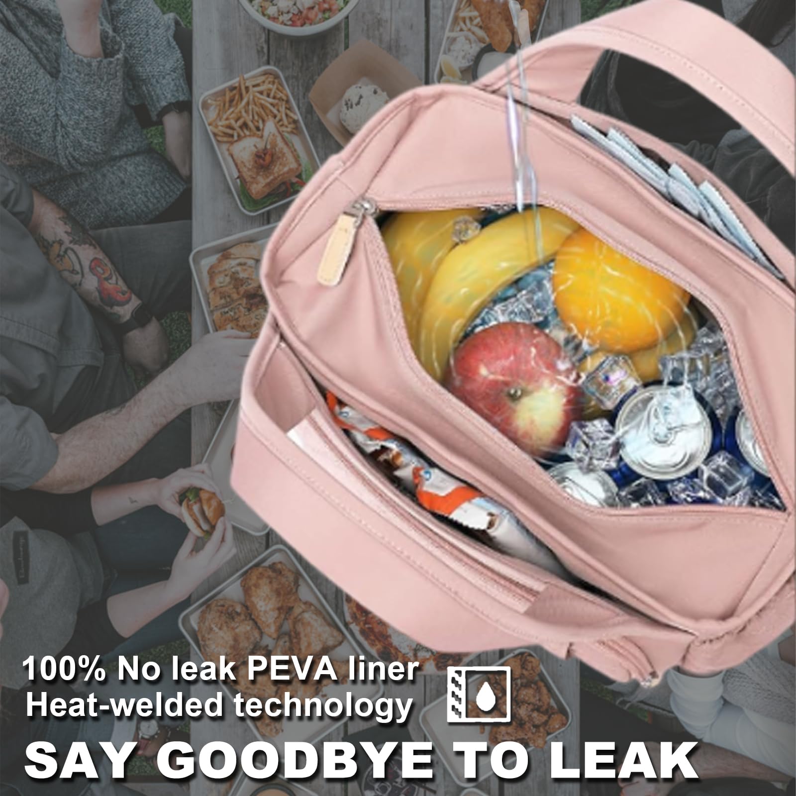 Artelaris leak-proof liner keeps liquids contained and meals tidy during transit