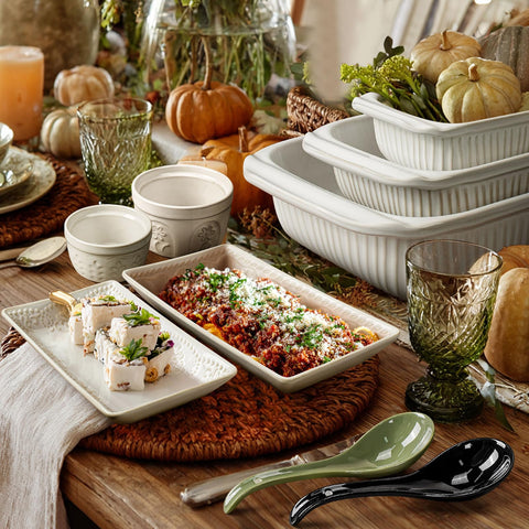 Artena stackable design shown for compact kitchen storage.